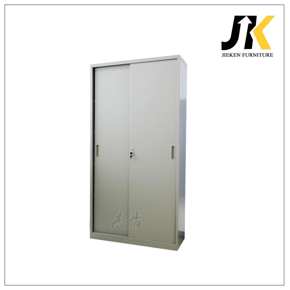 Sliding door filing cabinets